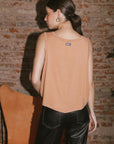 SUN TANK TOP - CAMEL