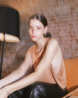 SUN TANK TOP - CAMEL