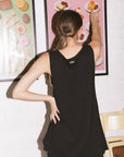 CAIRO TANK TOP - BLACK