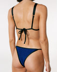 BIKINI CANNES - BLUE & GOLD