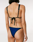 BIKINI CANNES - BLUE & GOLD