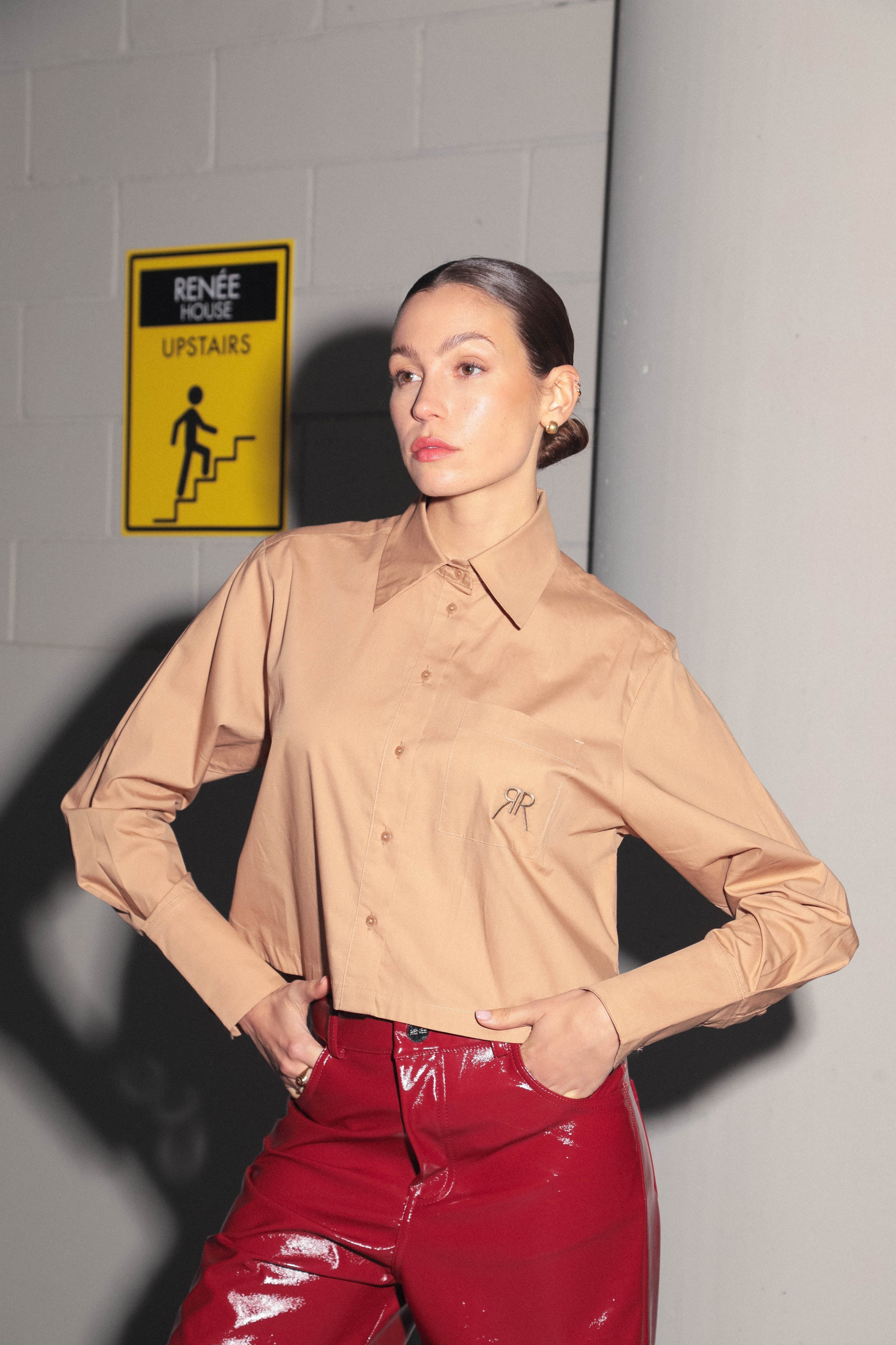 MIRÓ SHIRT - CAMEL
