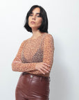 LOUISE T-SHIRT - LEOPARD