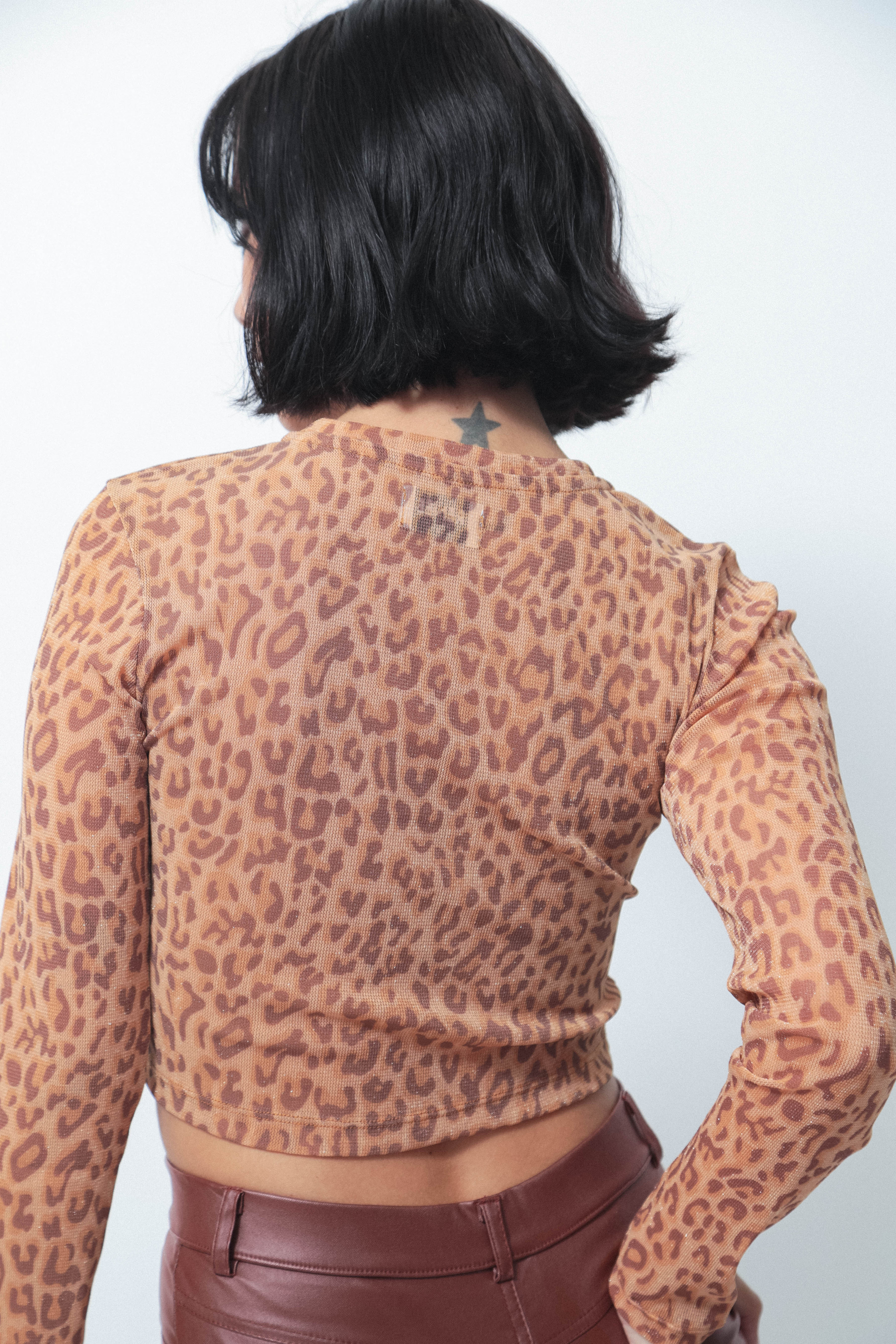 LOUISE T-SHIRT - LEOPARD