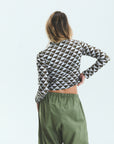 POLERA TINI MONOGRAM - GREEN