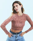 REMERA LOUISE - LEOPARDO