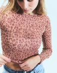 REMERA LOUISE - LEOPARDO