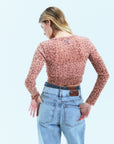 REMERA LOUISE - LEOPARDO