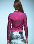 POLERA TINI FUEGO - CEREZA