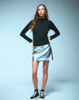FALDA BARDOT - SILVER