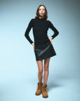 FALDA BARDOT - BLACK
