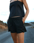 NINA TOP - BLACK