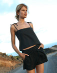 NINA TOP - BLACK
