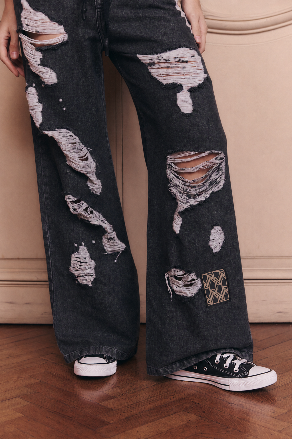JEAN Nº21 TRASH - THE STRAIGHT GREY