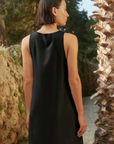 VESTIDO VOLCÁNICO - BLACK