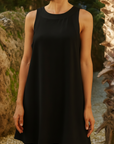 VESTIDO VOLCÁNICO - BLACK