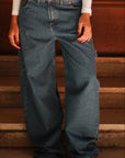JEAN N°12 - THE BAGGY DARK BLUE