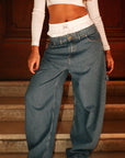 JEAN N°12 - THE BAGGY DARK BLUE