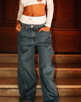 JEAN N°12 - THE BAGGY DARK BLUE
