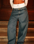 JEAN N°12 - THE BAGGY DARK BLUE