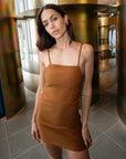 FORMENTERA DRESS - CAMEL