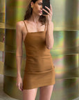 FORMENTERA DRESS - CAMEL