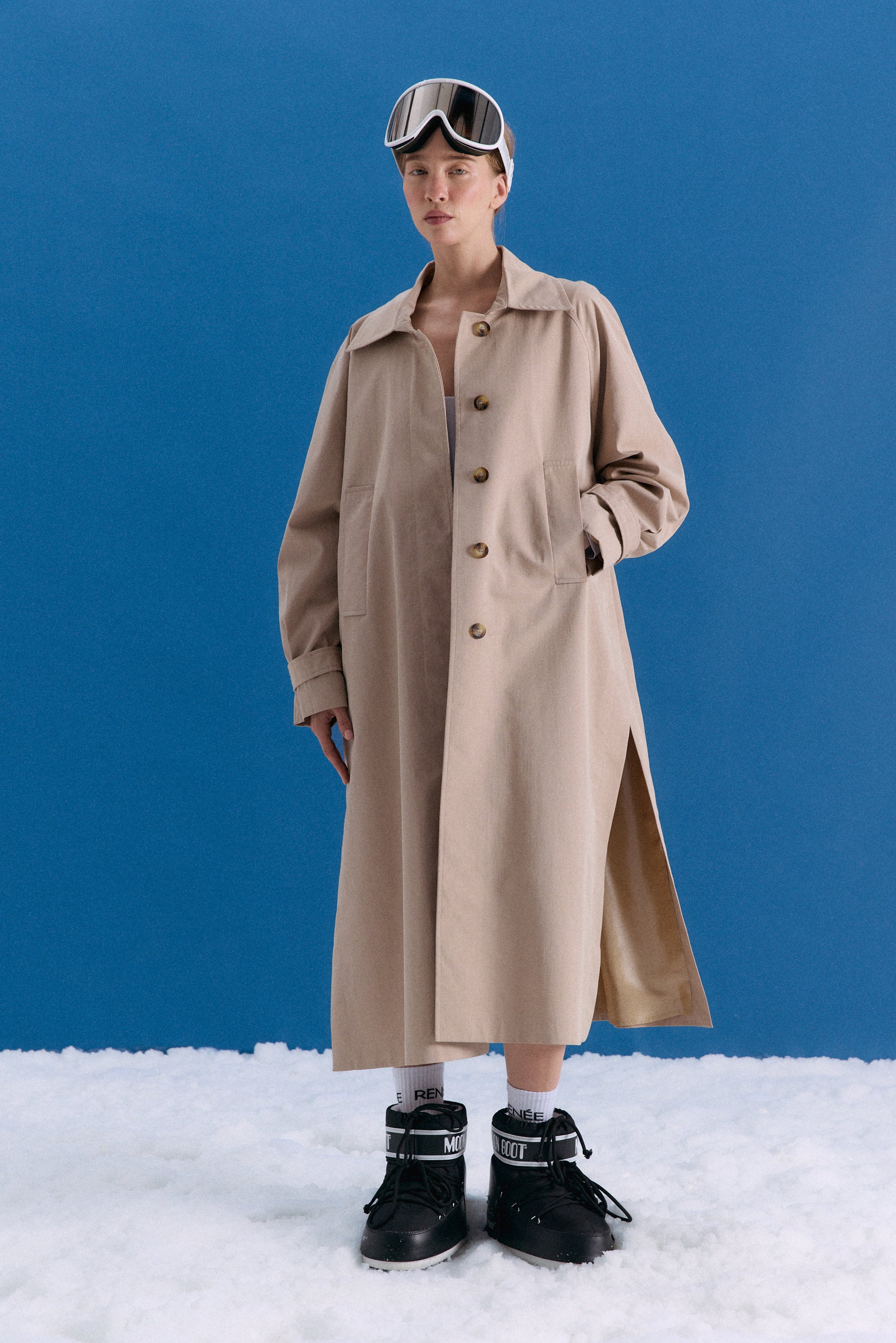 TRENCH OASIS - CAMEL