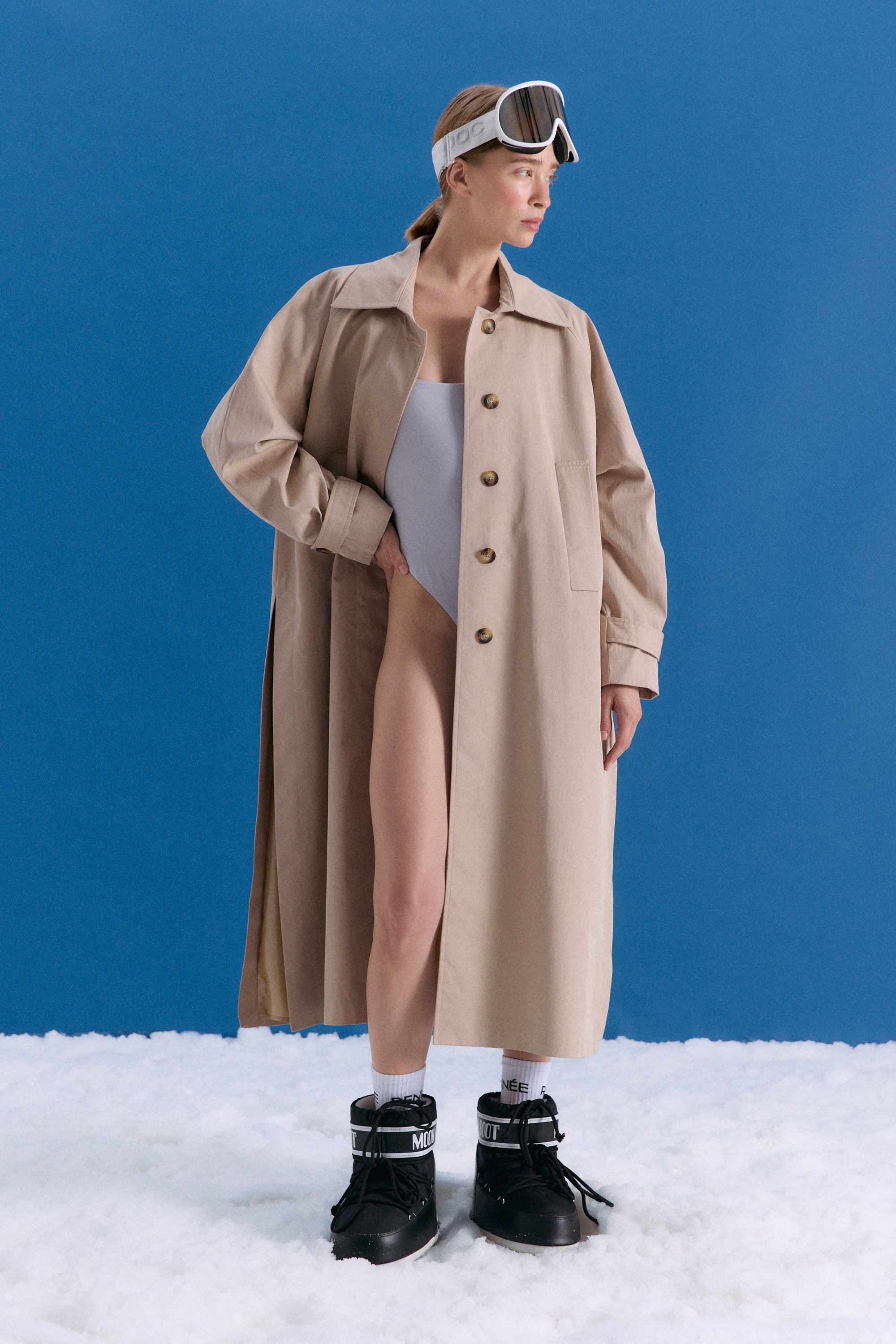 TRENCH OASIS - CAMEL