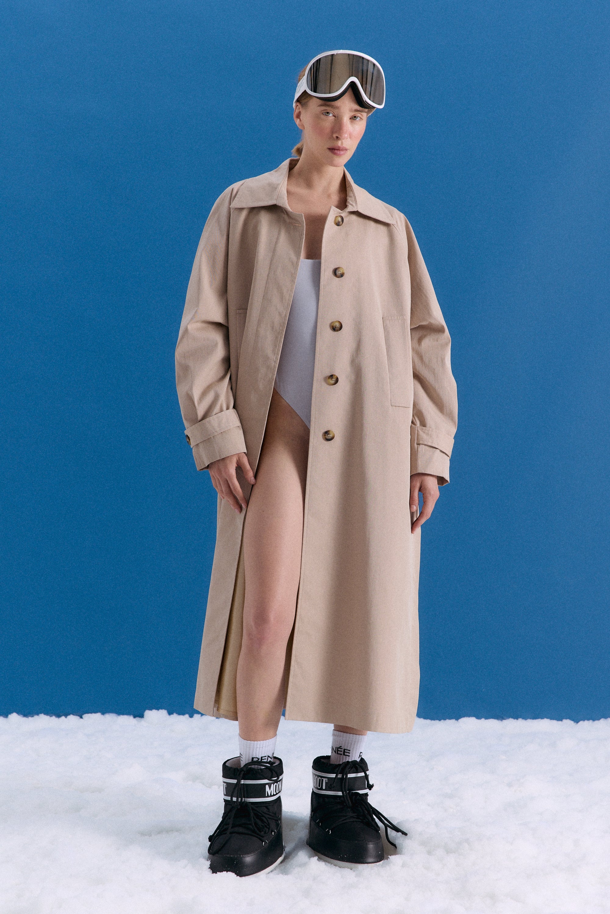 TRENCH OASIS - CAMEL