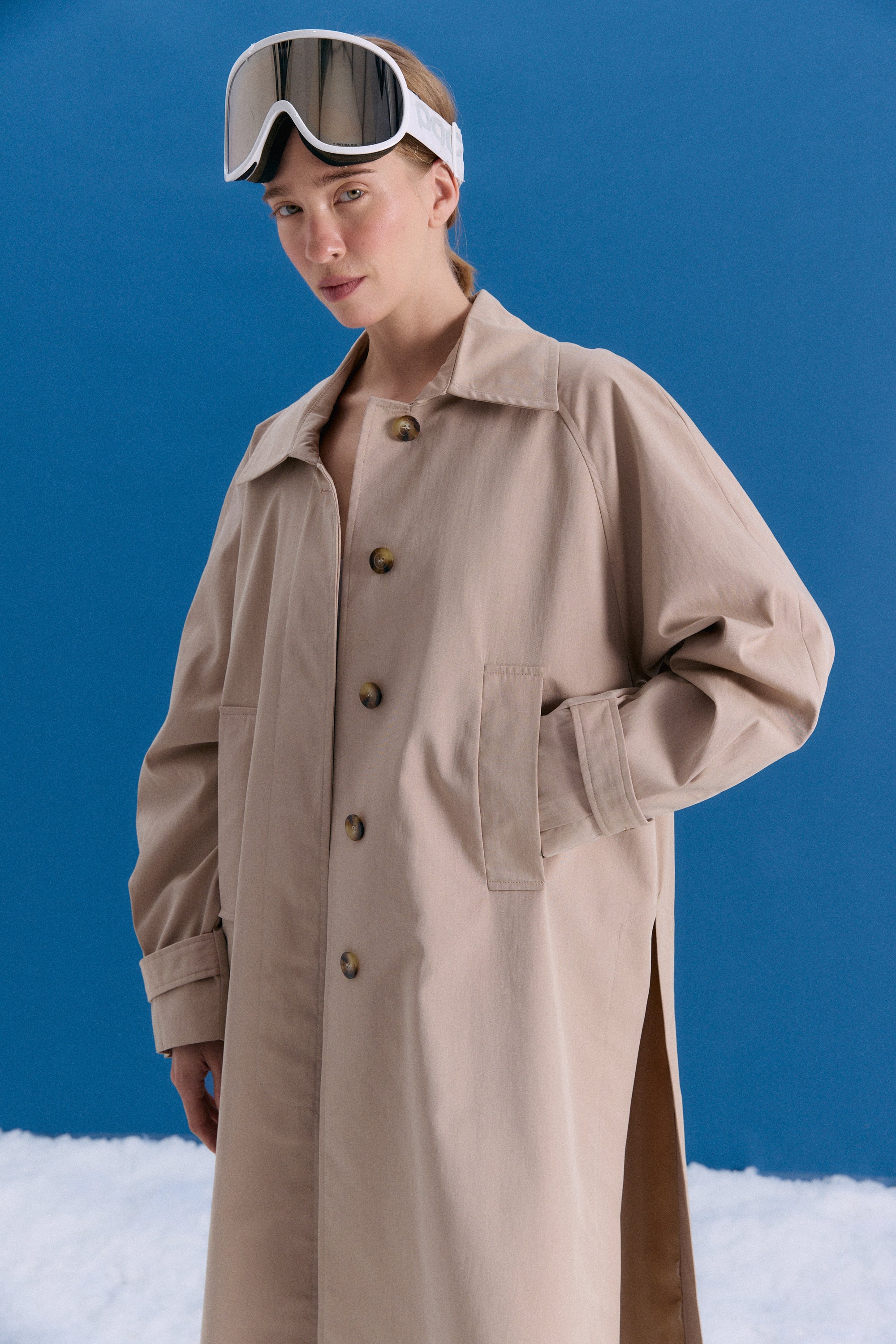 TRENCH OASIS - CAMEL