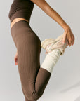 LEGGING R11 - DARK BROWN