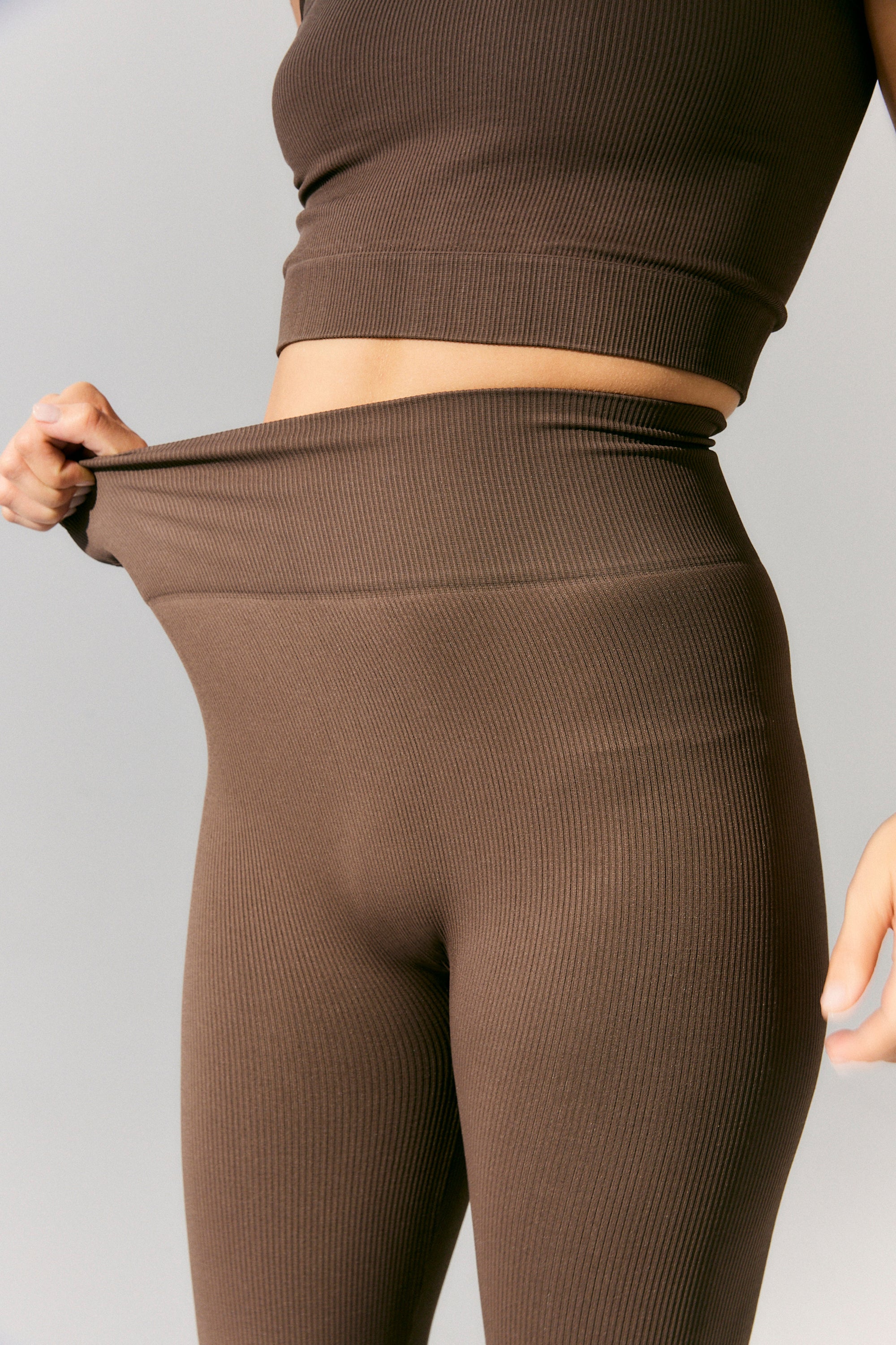 LEGGING R11 - DARK BROWN
