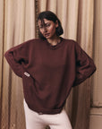 SWEATER OLÍMPICO - COFFEE