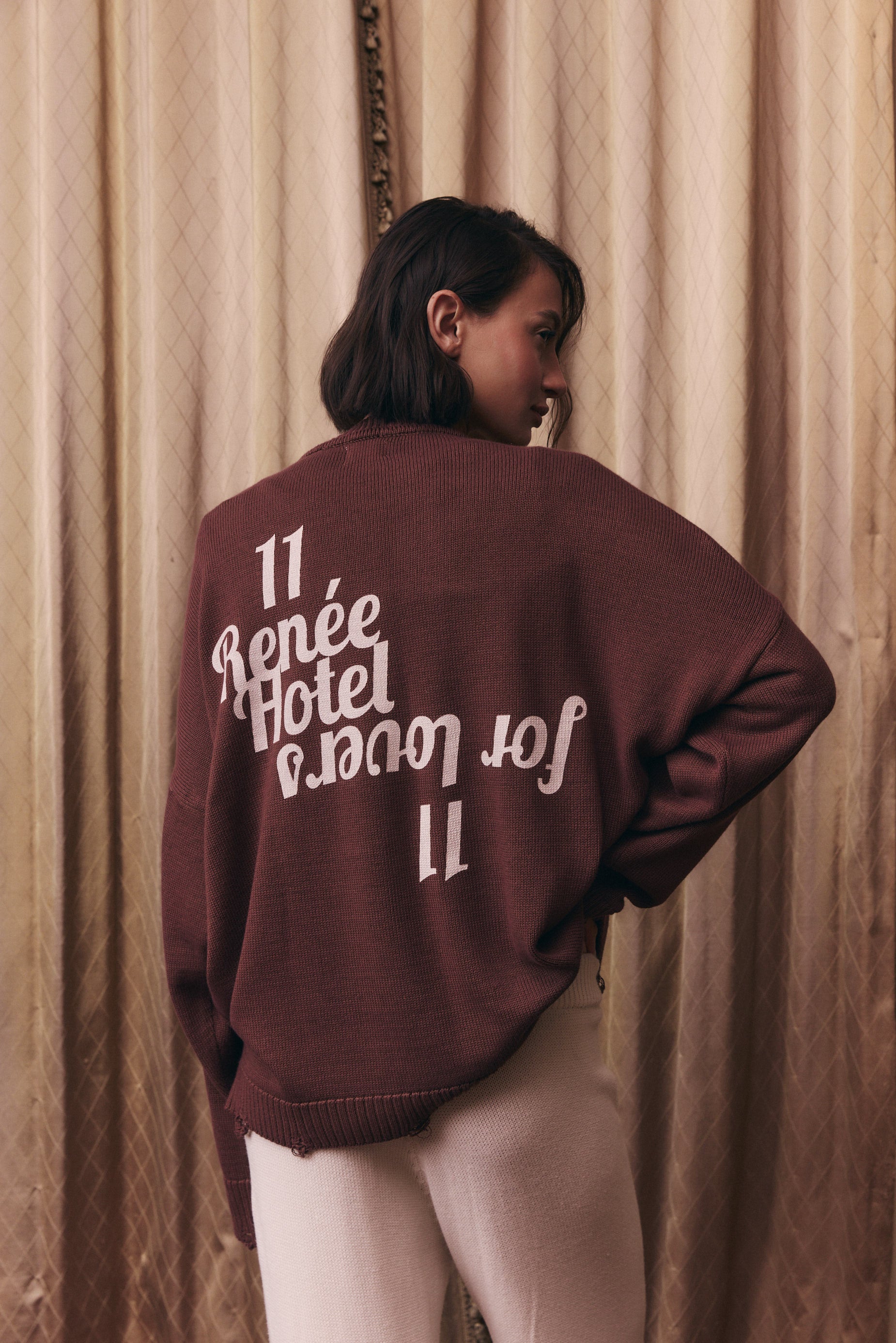 SWEATER OLÍMPICO - COFFEE