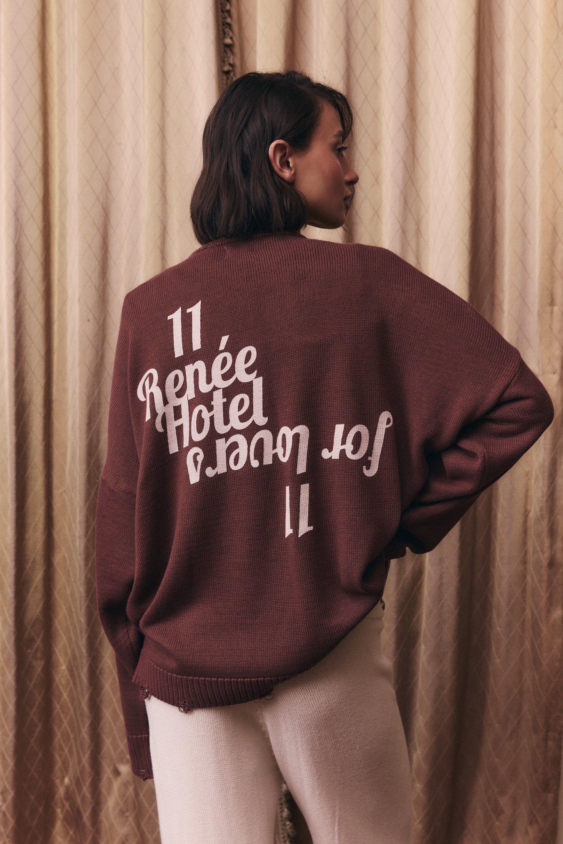 SWEATER OLÍMPICO - COFFEE