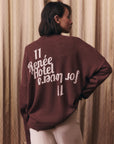 SWEATER OLÍMPICO - COFFEE