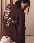 SWEATER OLÍMPICO - COFFEE