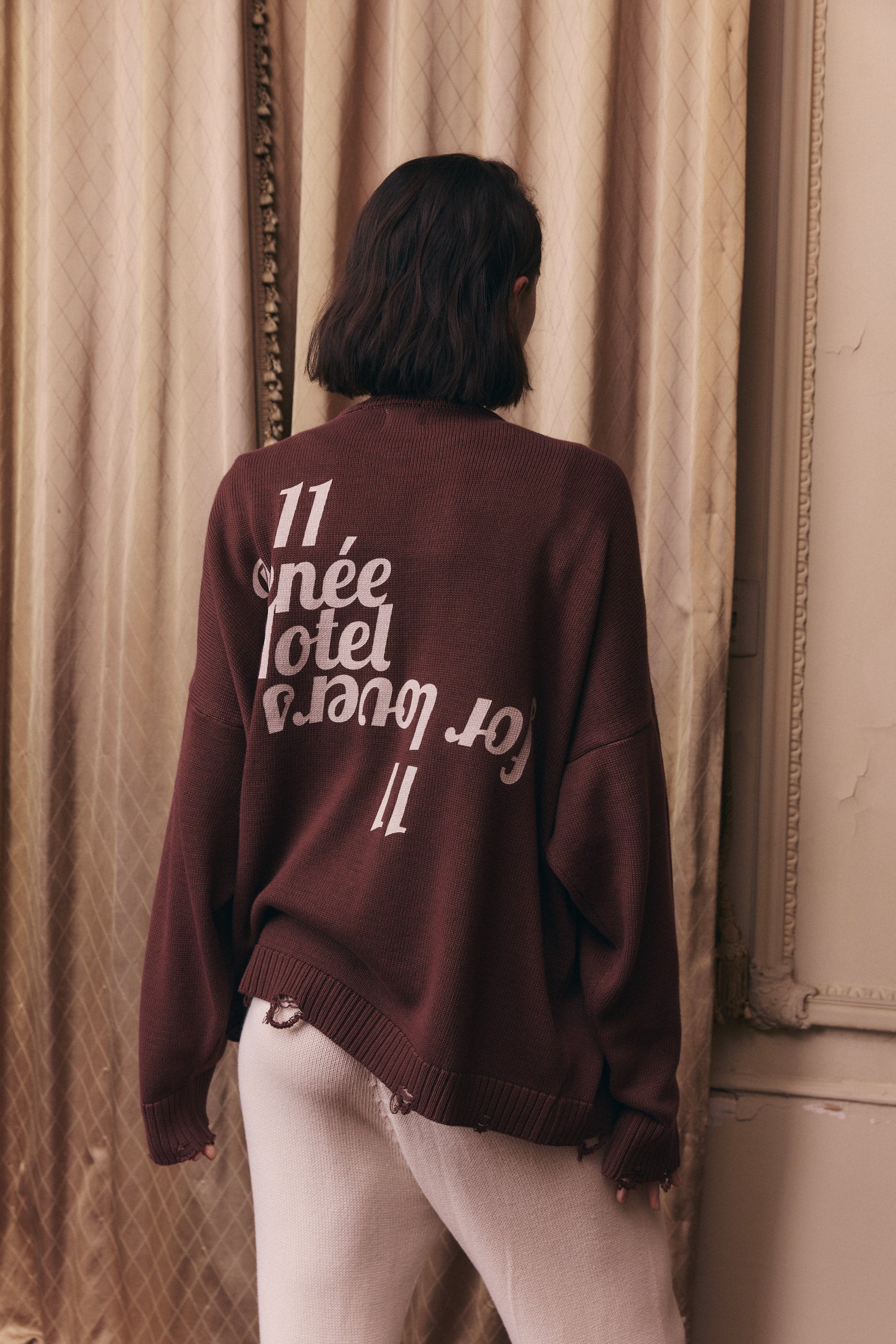 SWEATER OLÍMPICO - COFFEE