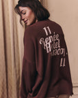 SWEATER OLÍMPICO - COFFEE