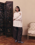 SWEATER OLÍMPICO - OFF WHITE