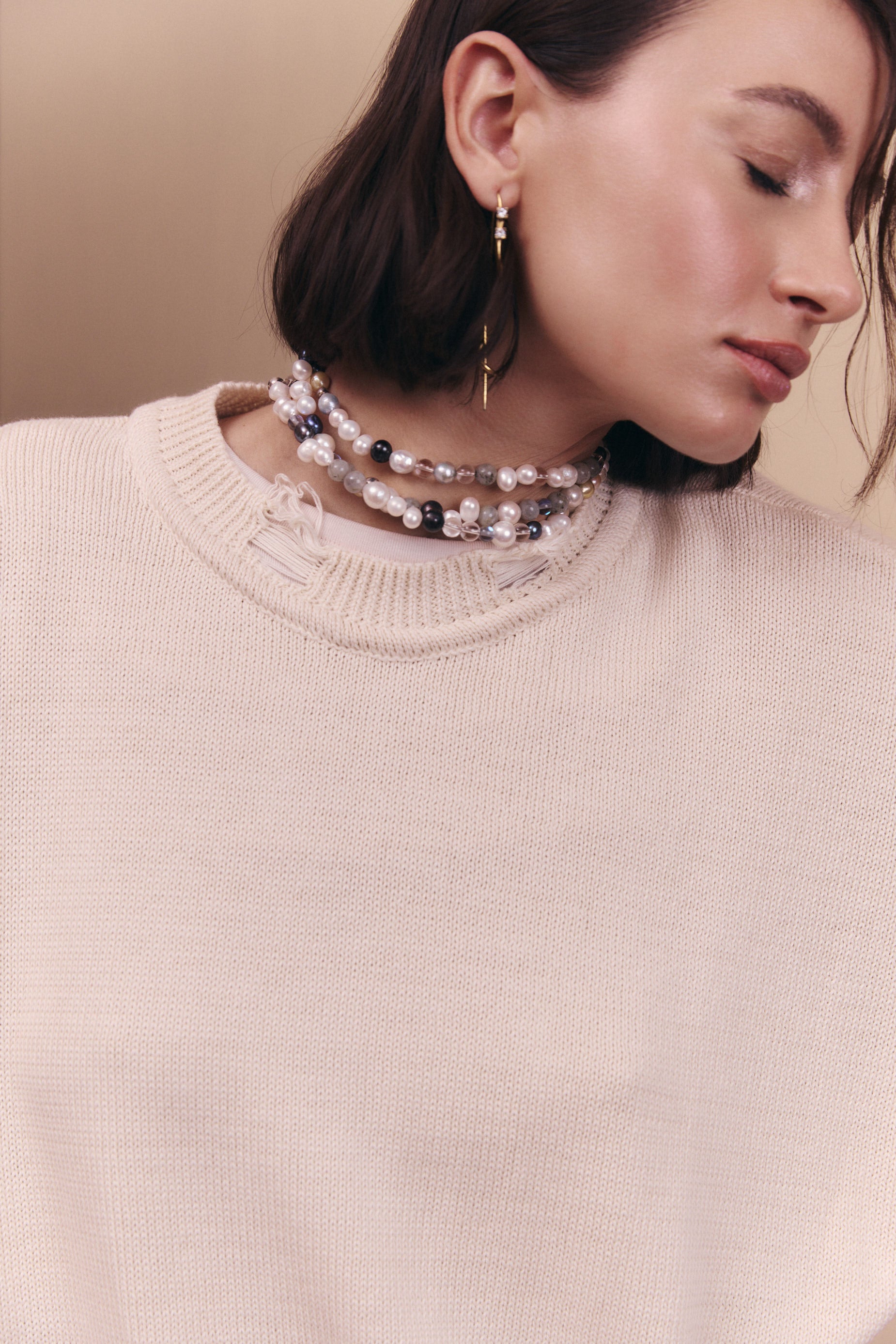 SWEATER OLÍMPICO - OFF WHITE