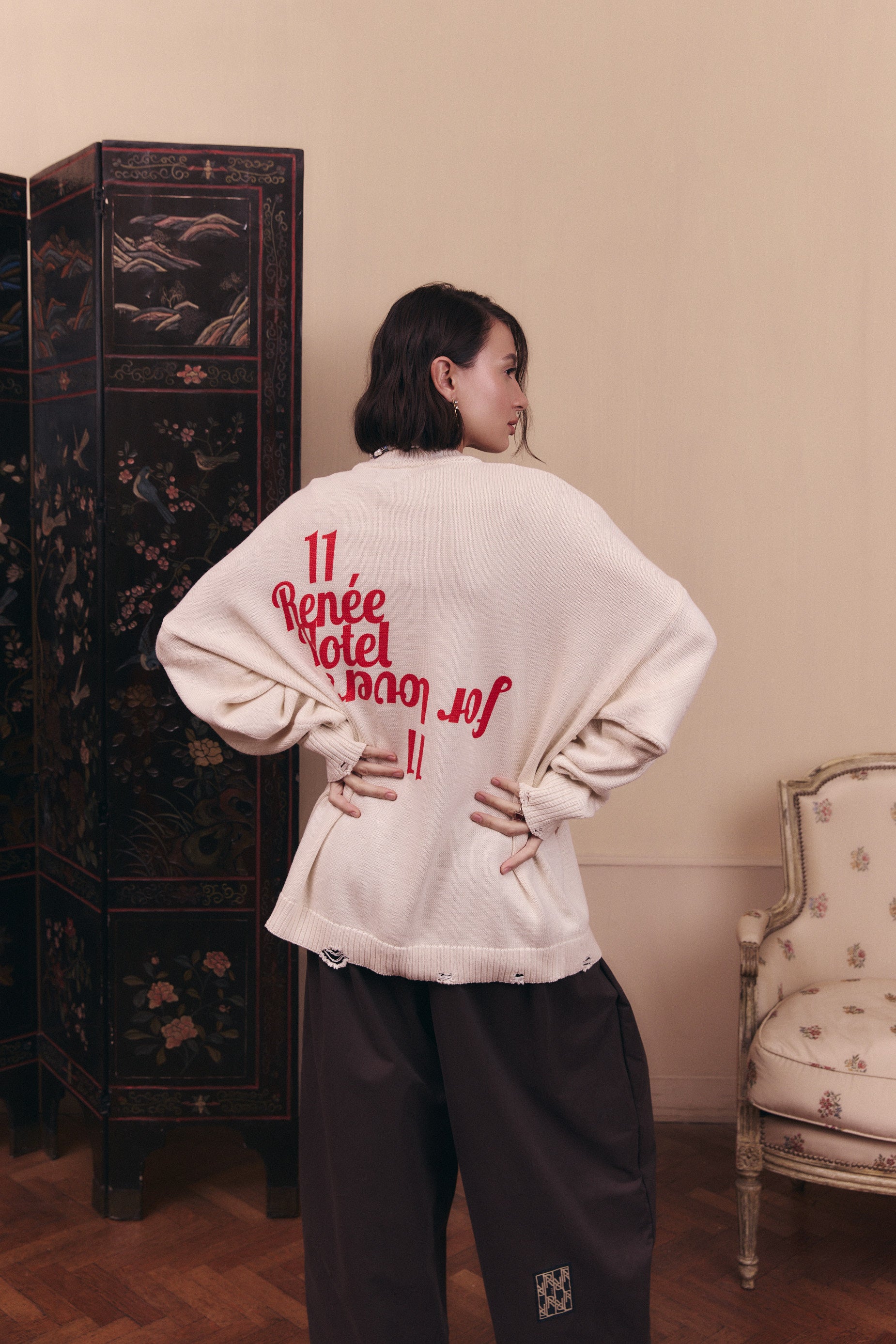 SWEATER OLÍMPICO - OFF WHITE