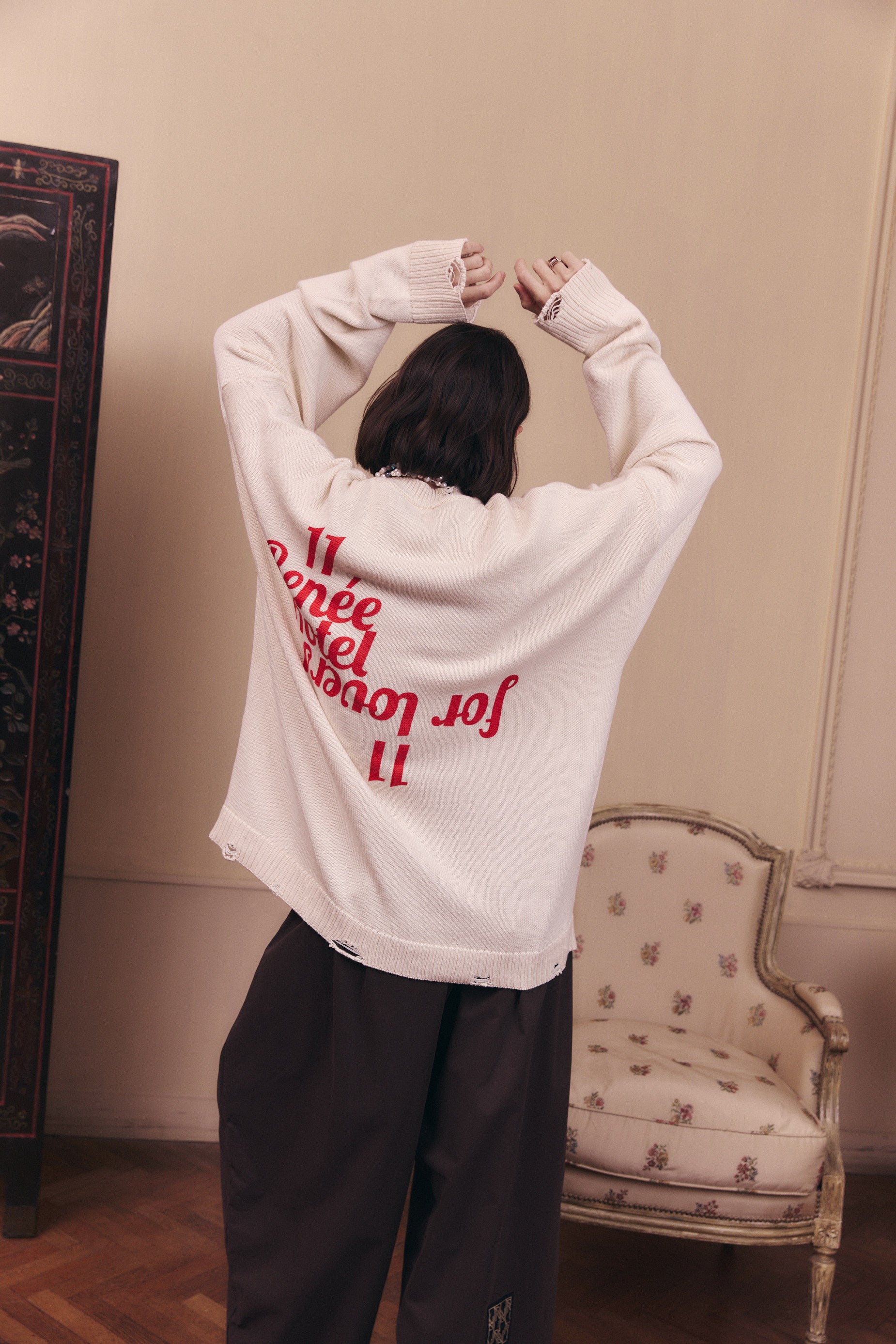 SWEATER OLÍMPICO - OFF WHITE
