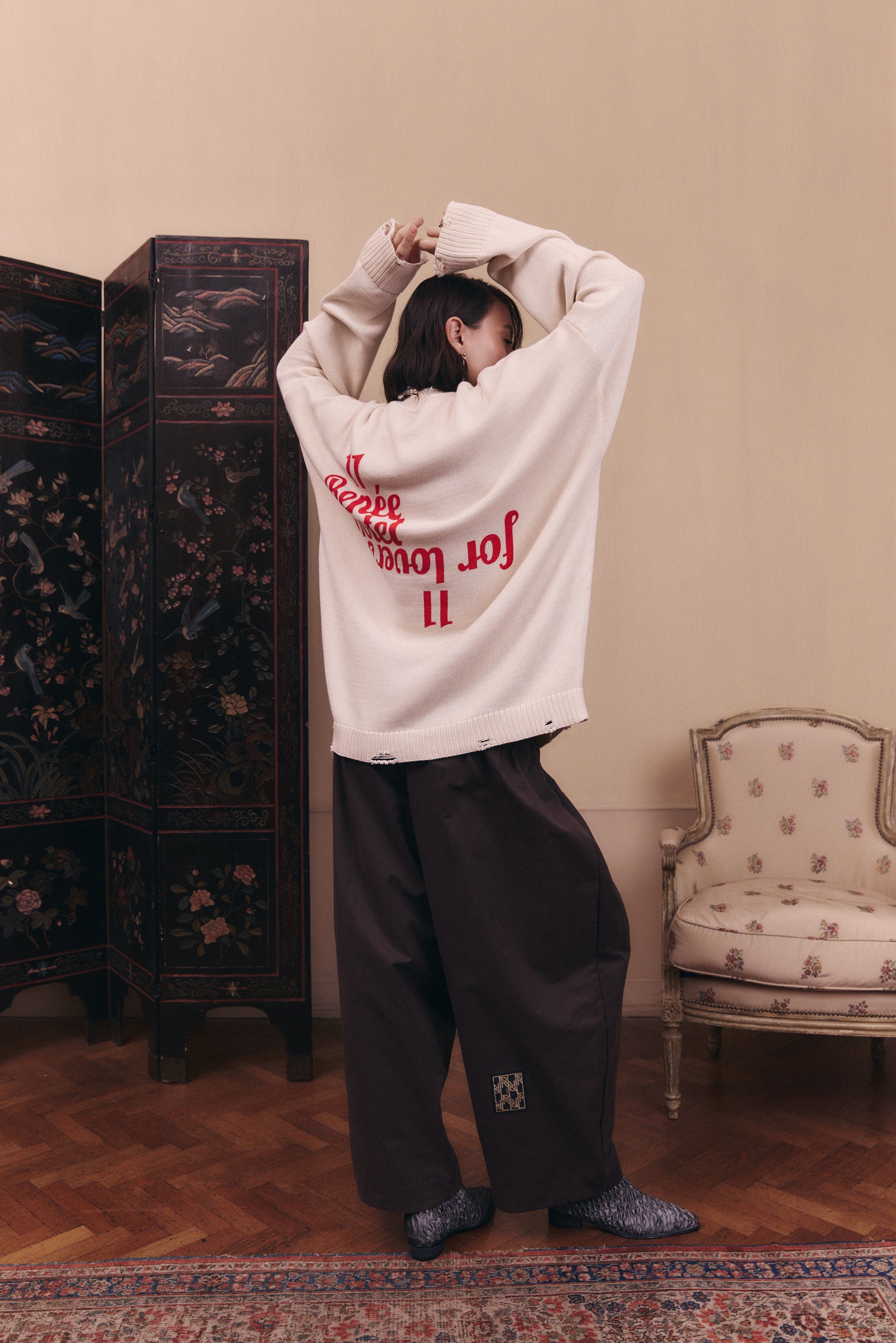 SWEATER OLÍMPICO - OFF WHITE