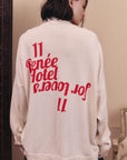 SWEATER OLÍMPICO - OFF WHITE