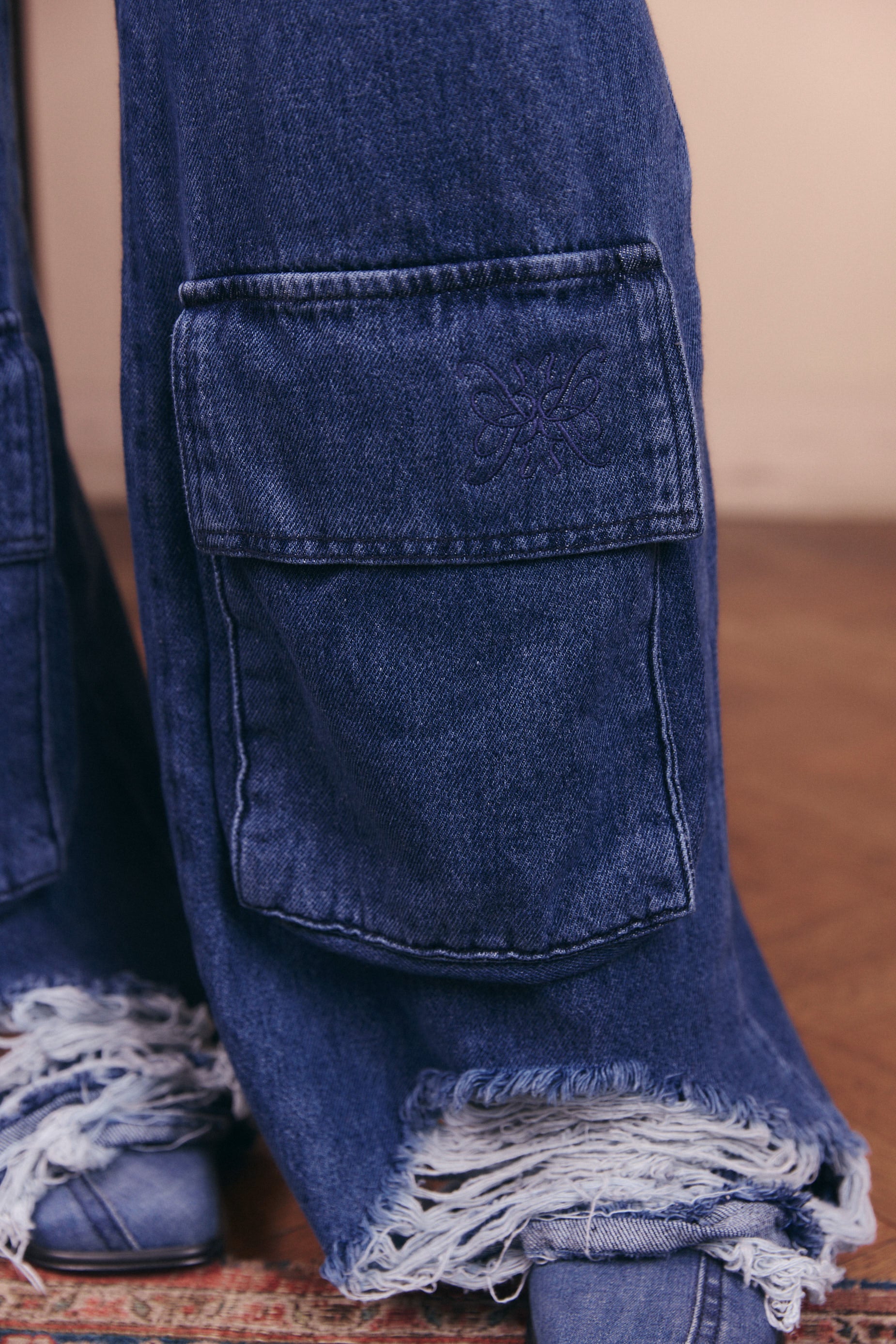 JEAN Nº20 TRASH - THE CARGO BLUE