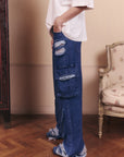 JEAN Nº20 TRASH - THE CARGO BLUE