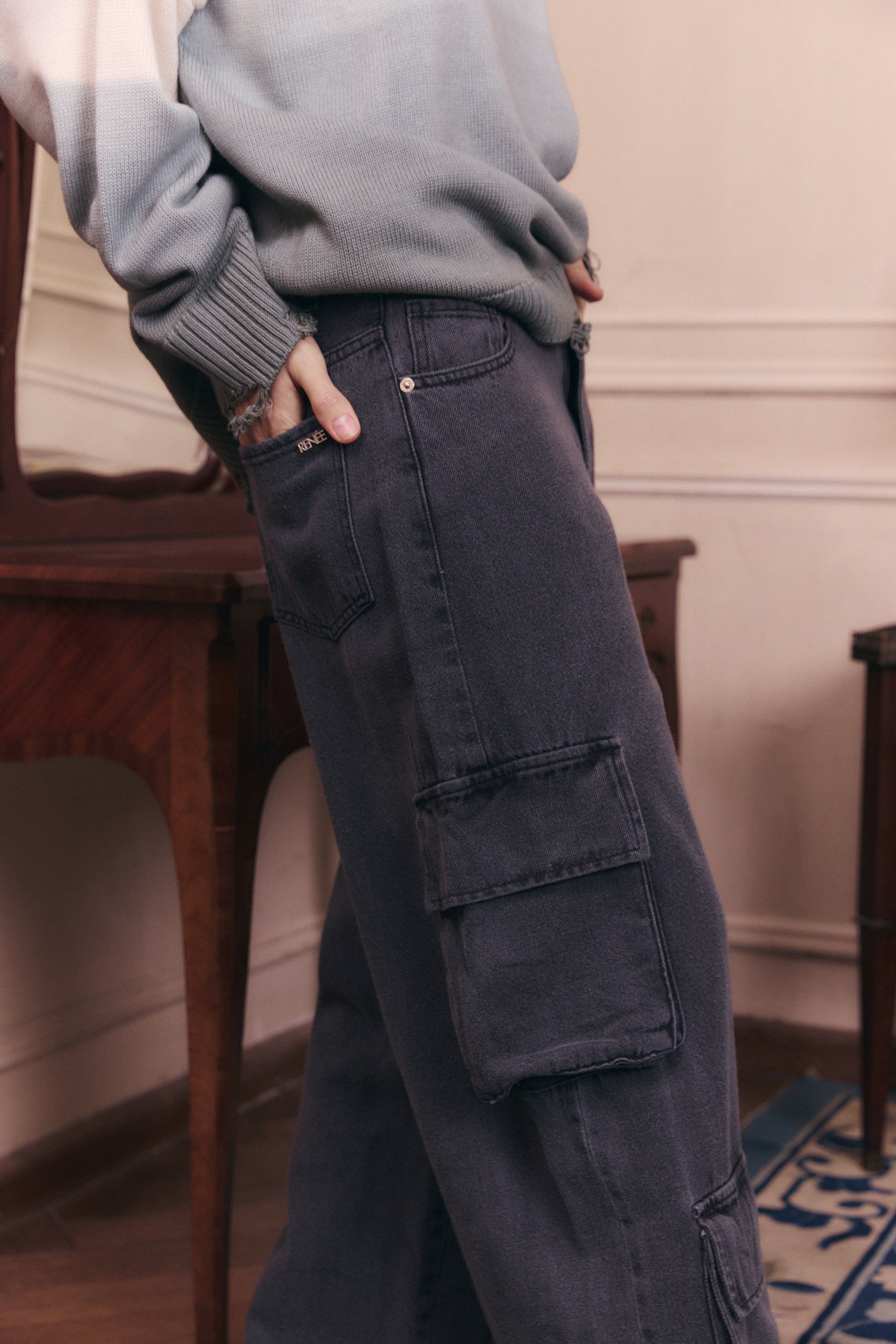 JEAN Nº20 TRASH - THE CARGO GREY