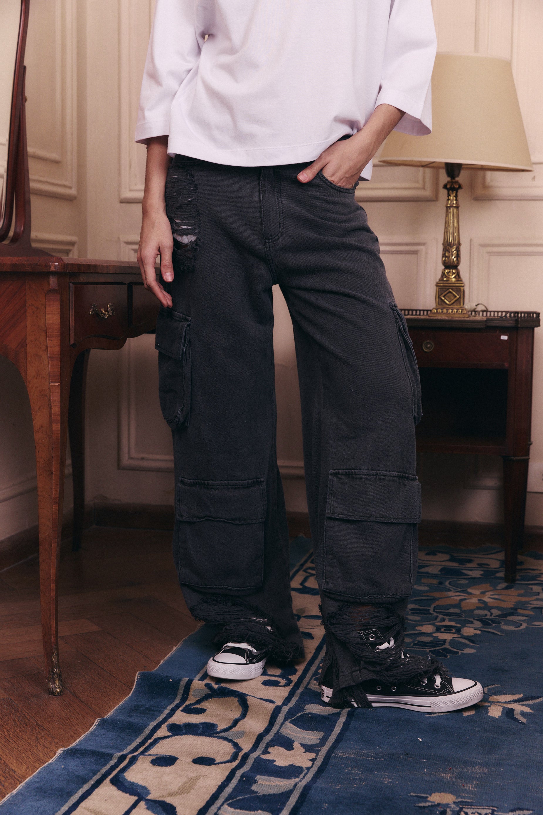 JEAN Nº20 TRASH - THE CARGO GREY