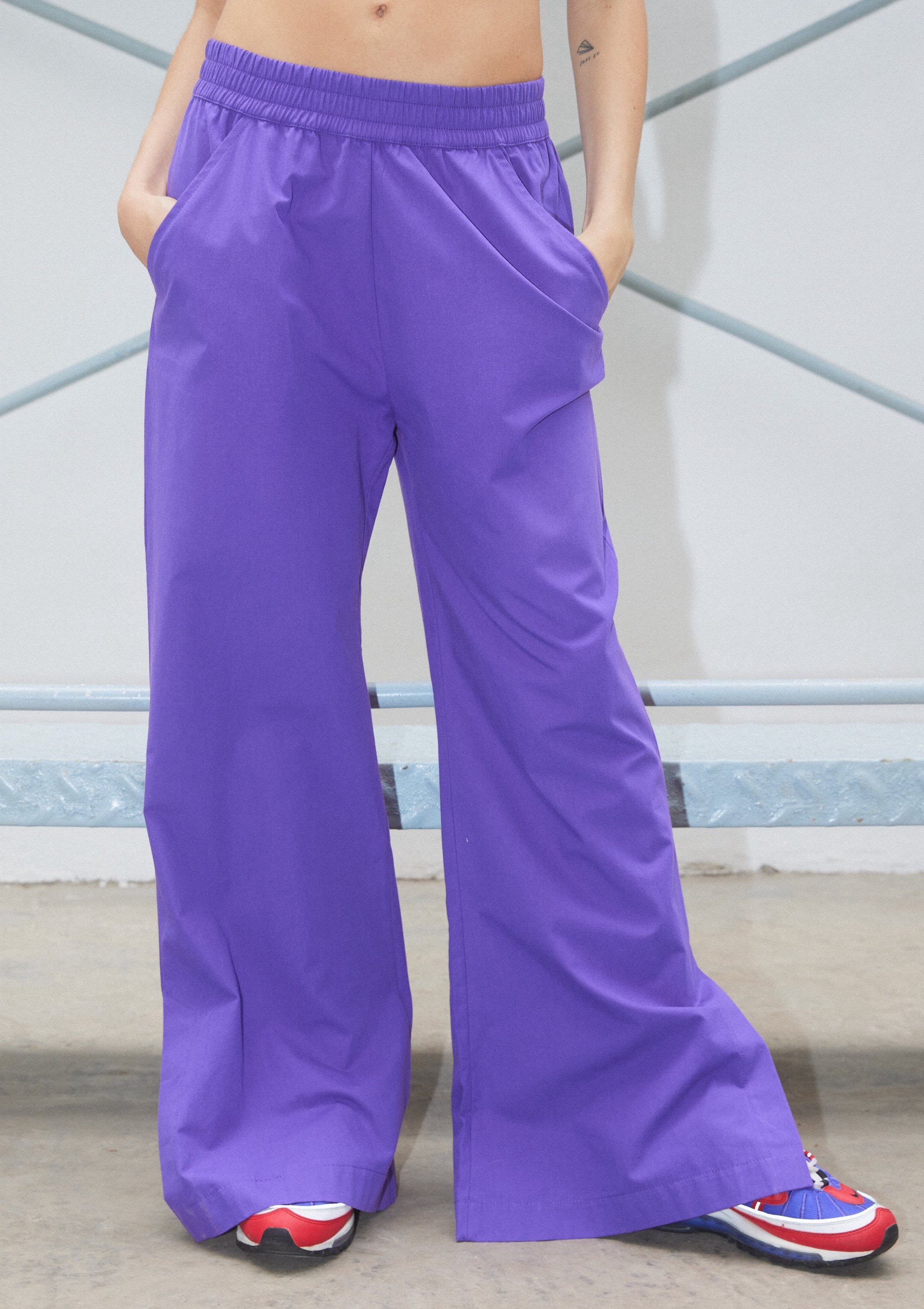 JACKIE TROUSERS - VIOLET